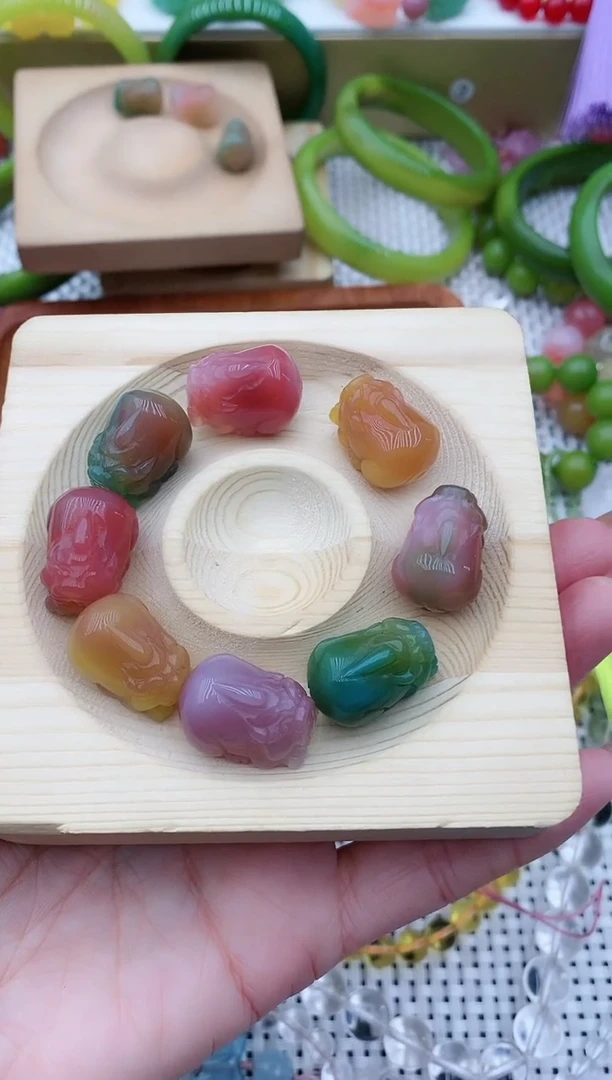 【闪购商品】玛瑙手饰未镶嵌盐源035定制提溜款