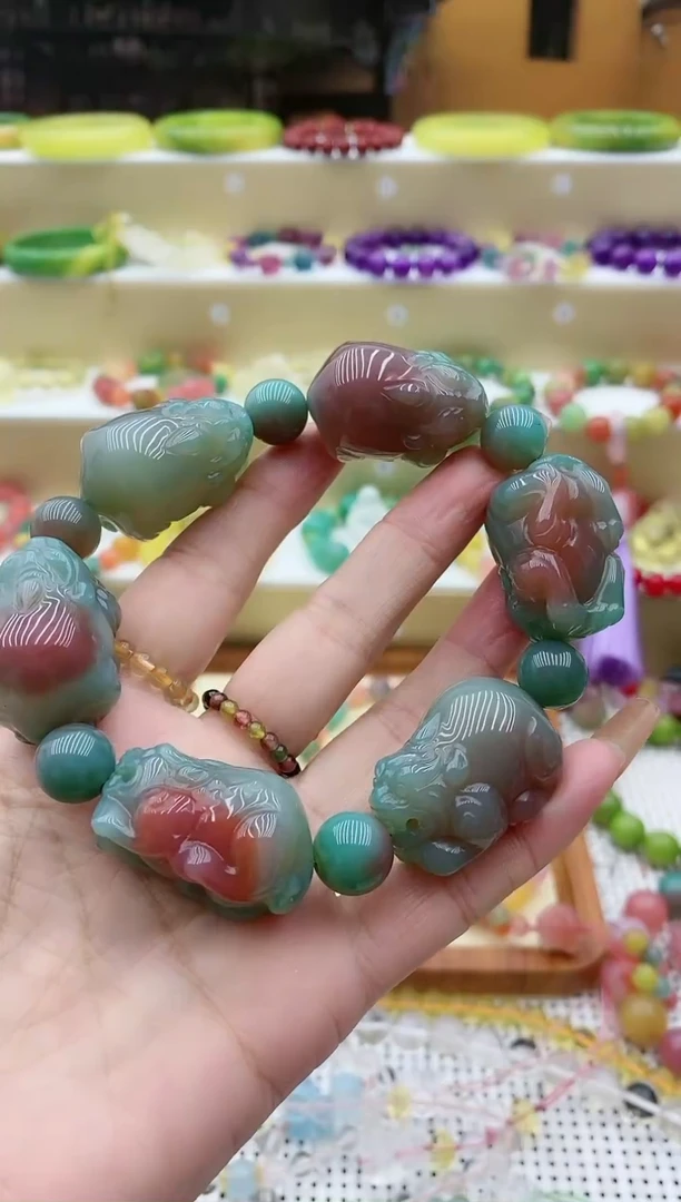 【闪购商品】玛瑙手饰未镶嵌盐源058
