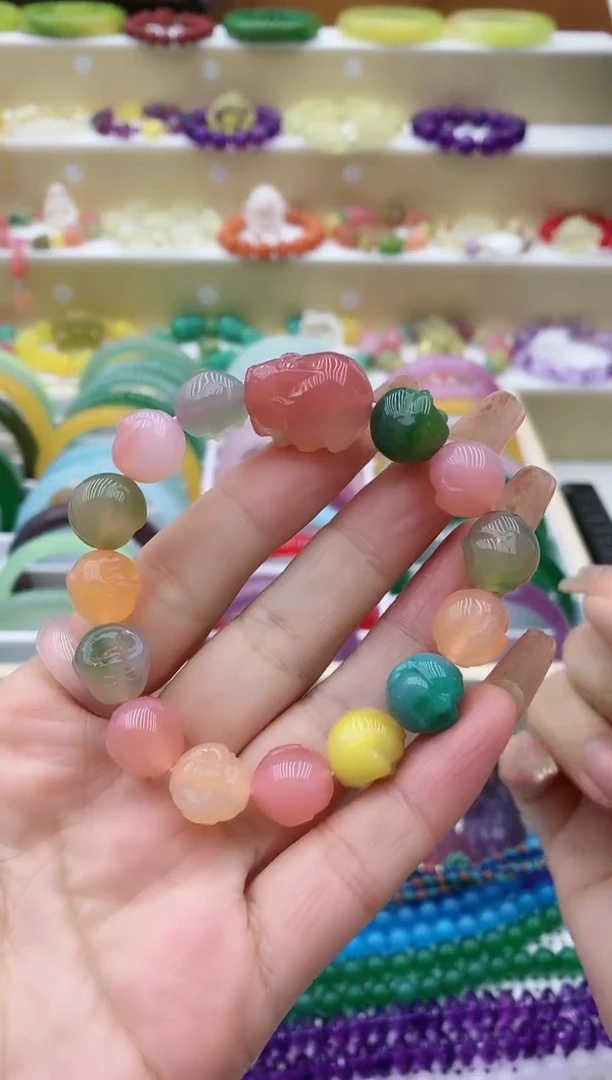 【闪购商品】玛瑙手饰未镶嵌盐源003