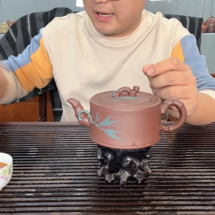 紫砂茶壶志*容量约了一个小
