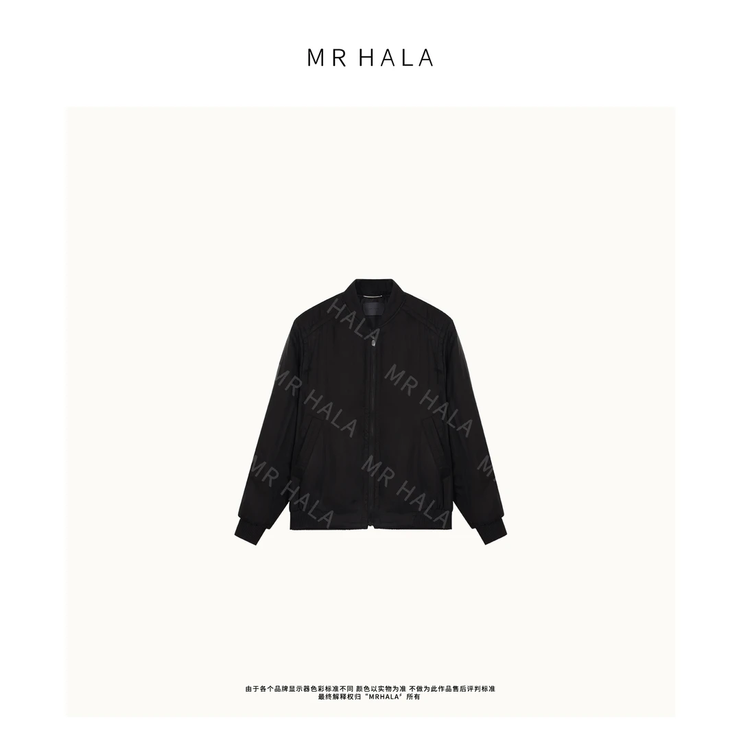 MRHALA峻源雅致飒爽飞行夹棉外套女 LW40759