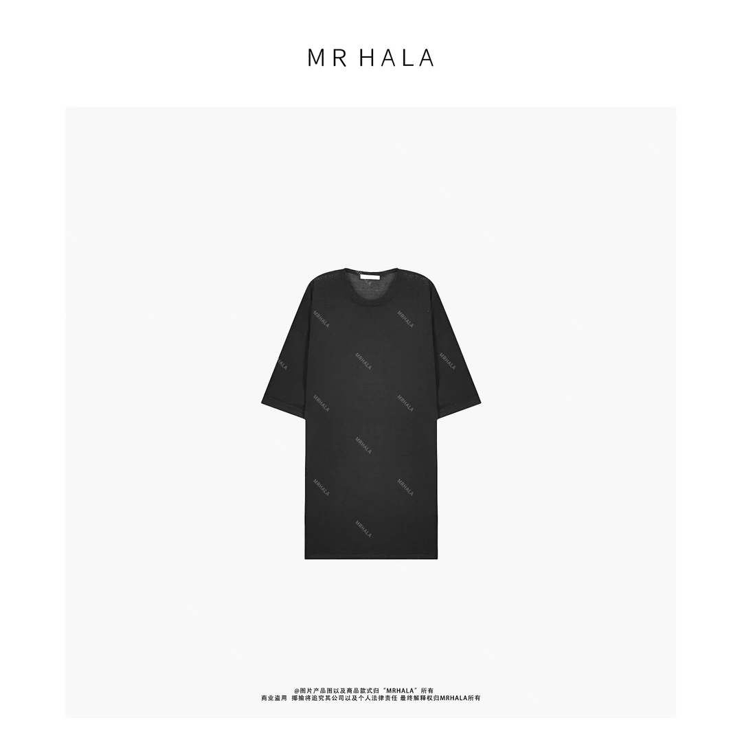 MRHALA 治宇澳毛针织圆领T恤女 LM40658