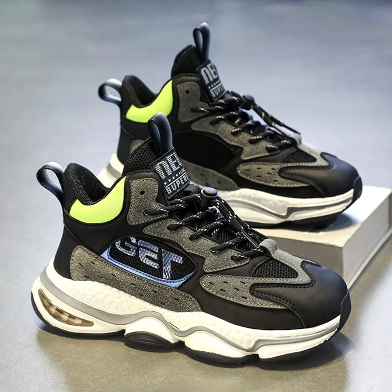 乔丹男童鞋子2023新款秋季儿童运动鞋中大童老爹鞋潮男孩跑步学生