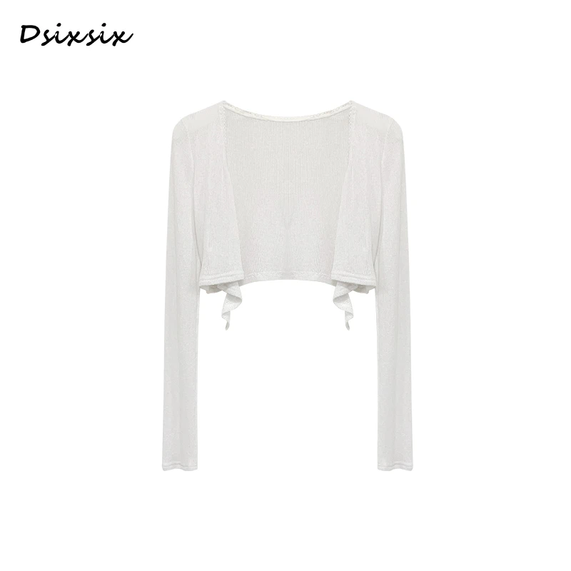 依漾自制-【苎麻开衫】-2024年春夏新款显瘦百搭开衫-B4334G