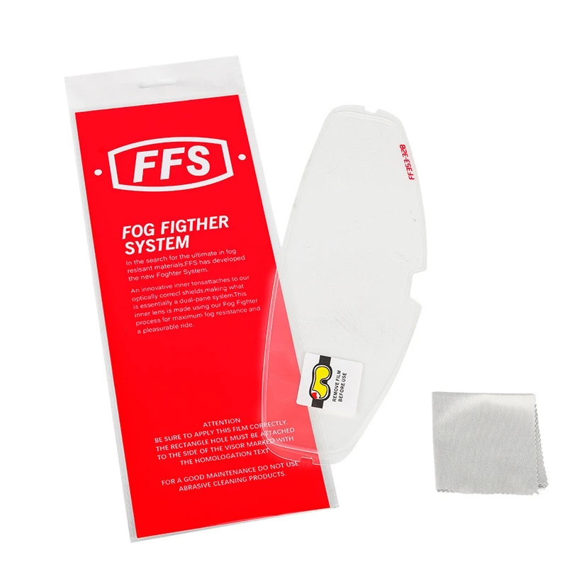 摩托车头盔镜片防雾贴适配FF353/FF320/FF390/FF800/FF397专用卡