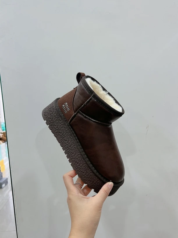 舒适百搭，保暖厚底雪地棉