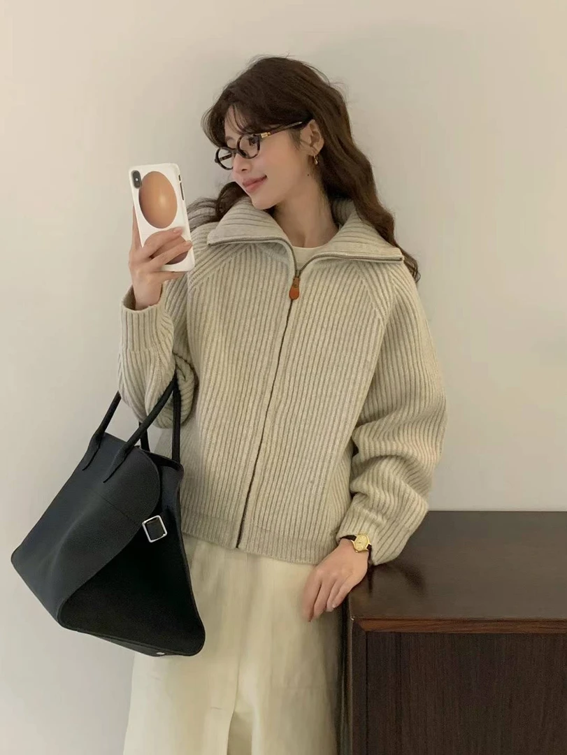 韩国东大门A2优选AAegg秋季新款毛衣开衫外套《NO退NO换》