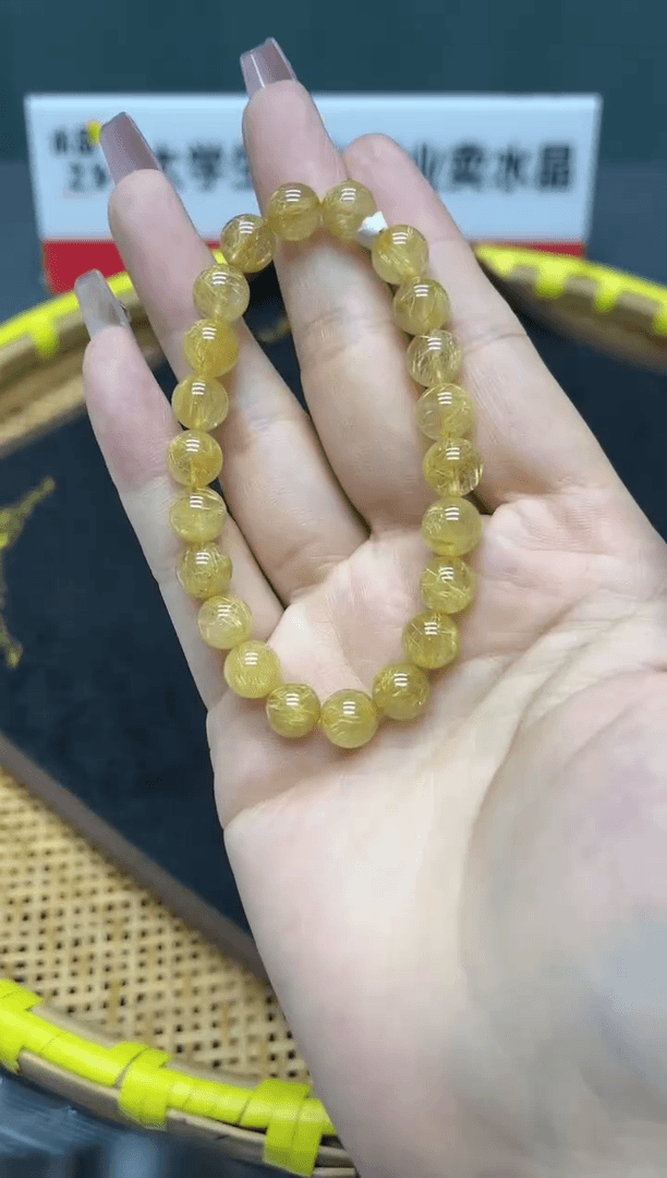 【闪购商品】水晶手串未镶嵌85多样性发其一