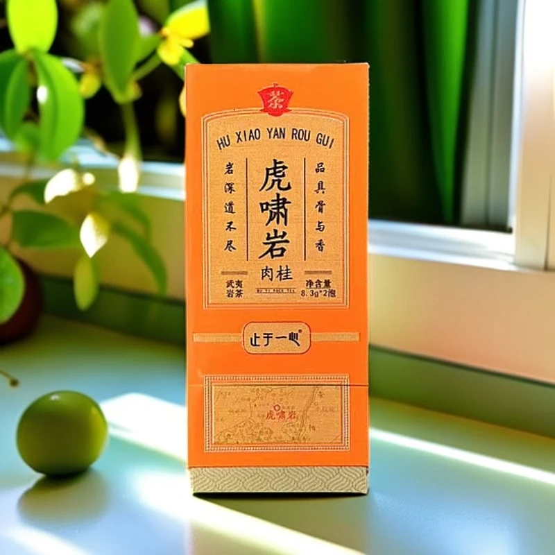 【交个朋友】纸盒 止于一心  虎啸岩    代拍链接 武夷岩茶（8.5g*2)