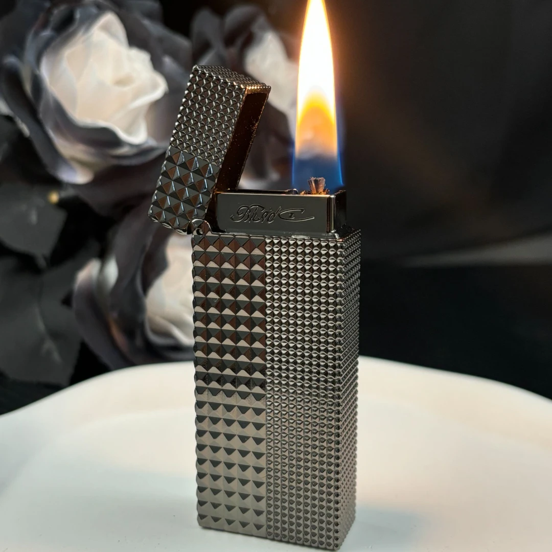 3月新品【声控锉刀窄机】四种感应创意打火机男士气质时尚经典原装