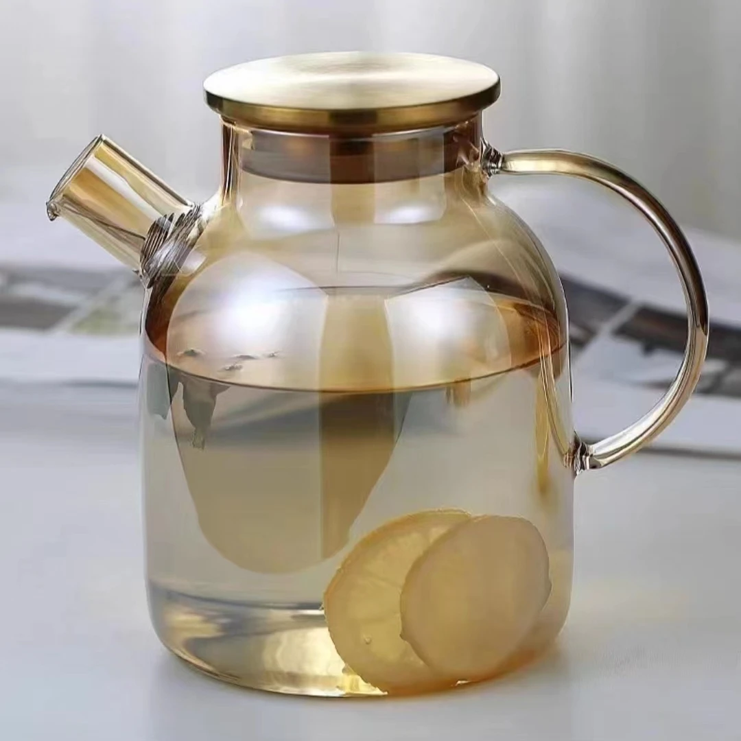 大肚黄金茶壶凉水壶 1.8L