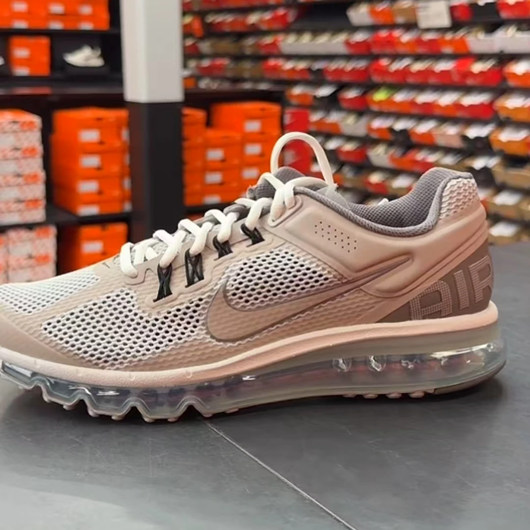 NIKE/耐克男款Air Max 2013 复古舒适运动 低帮 休闲跑步鞋 灰色