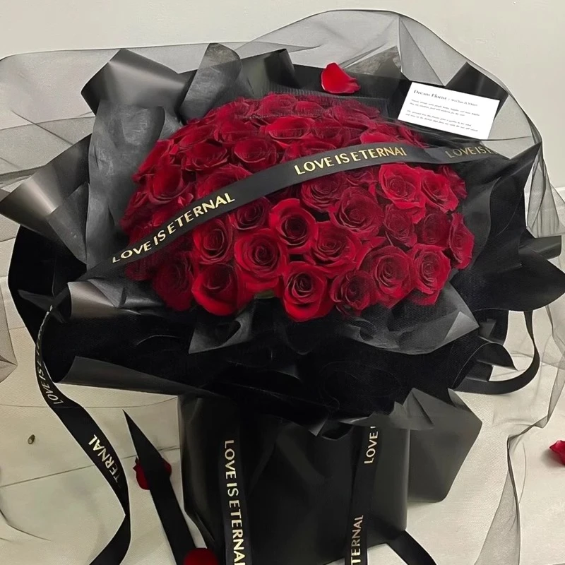 全国红玫瑰花束鲜花速递同城配送生日礼物附近花店上门送女友团购