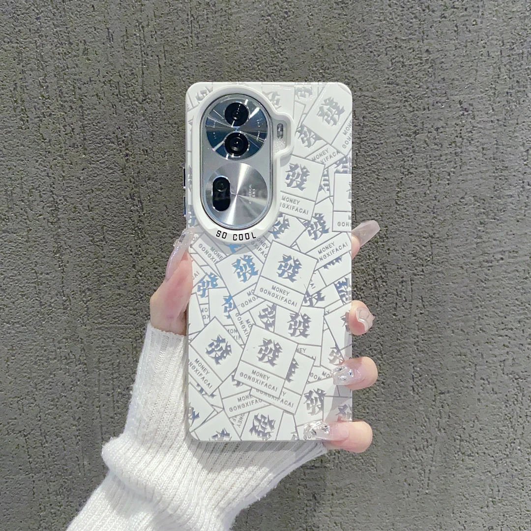 （OPPOReno11系列）磨砂彩银适用OPPOReno11/reno11Pro/11F手机壳潮