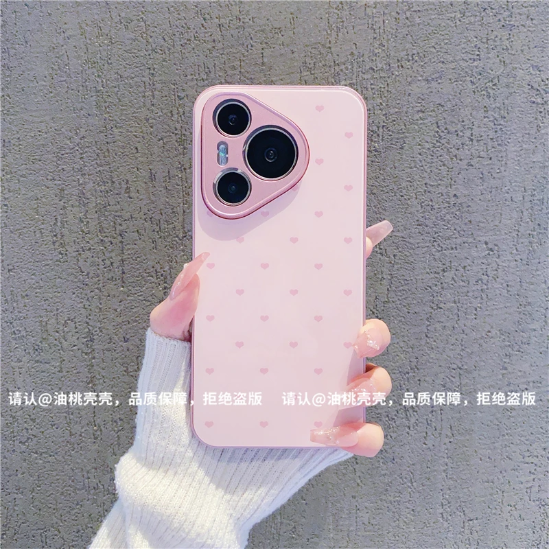 （华为Pura70系列）金属玻璃壳适用华为Pura70/Pro/+/ultra手机壳潮