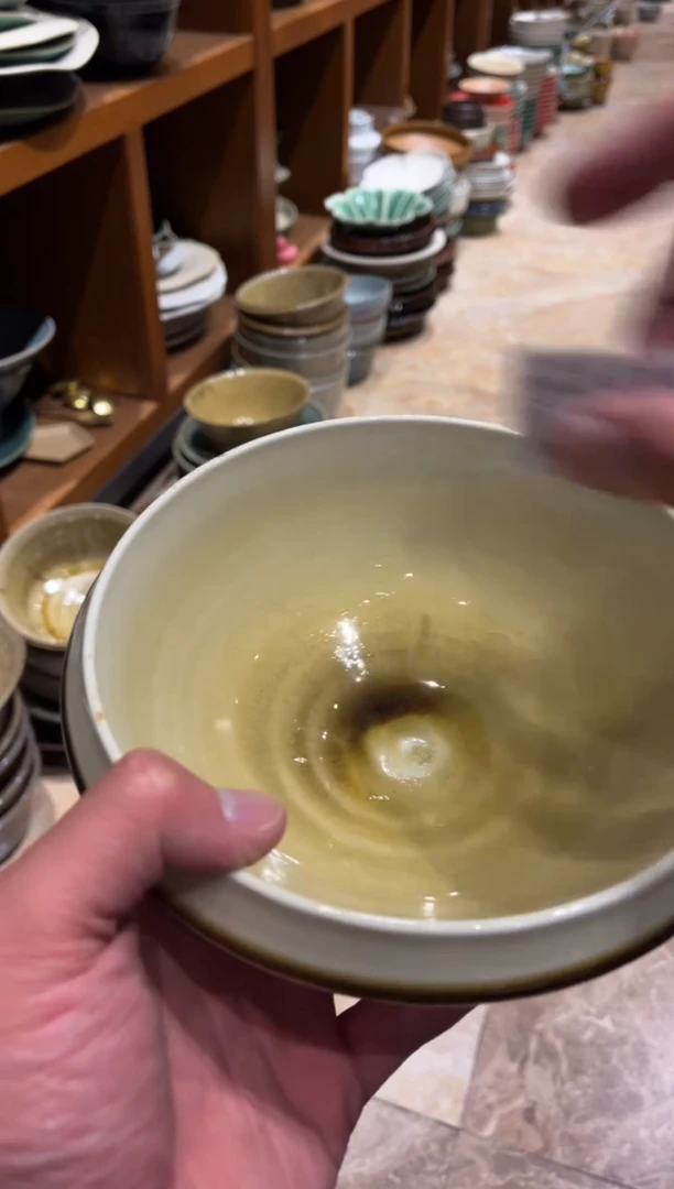 【闪购商品】瓷片477 微瑕蜂蜜钵碗 1个