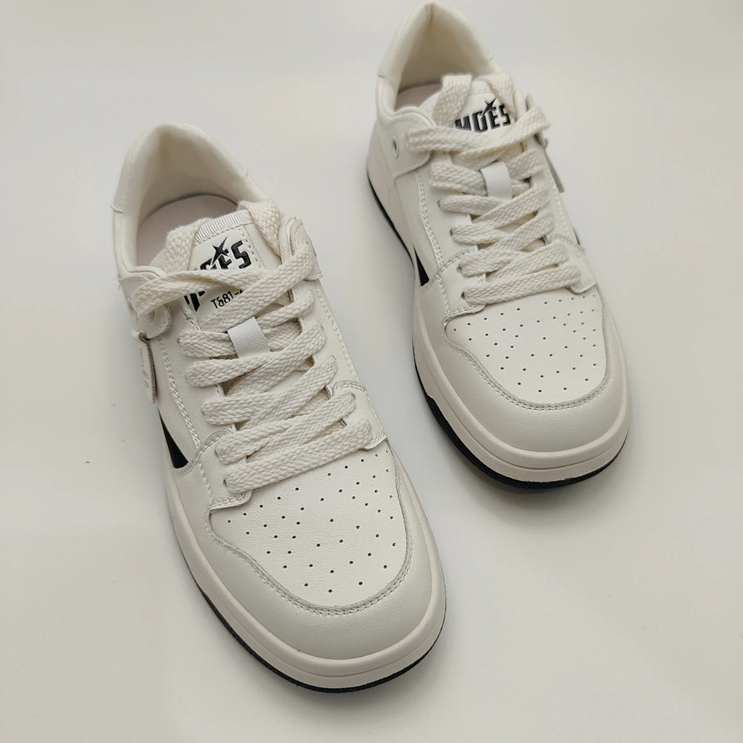 运动鞋女春秋厚底休闲鞋舒适百搭拼色板鞋女鞋