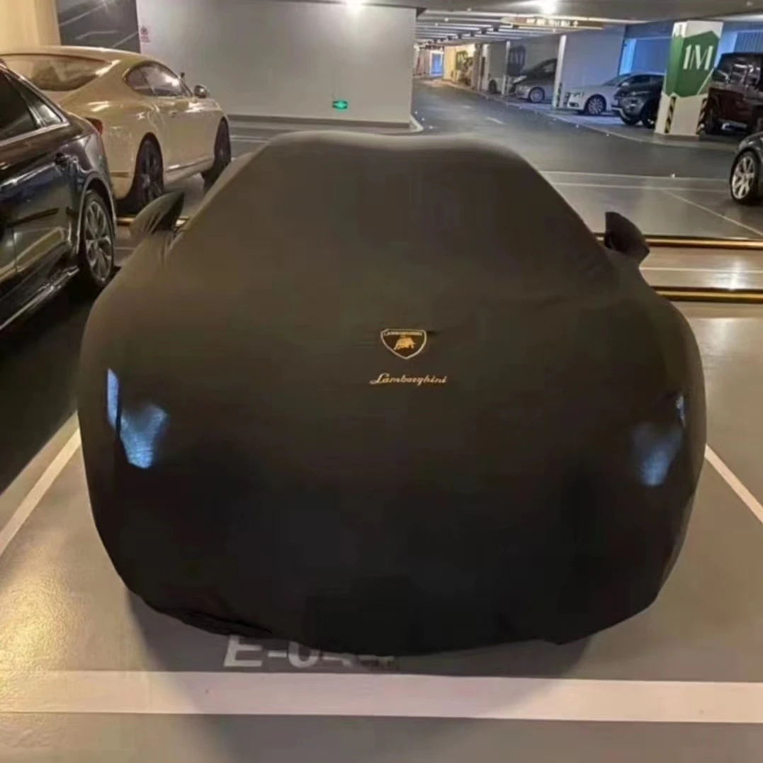 专车定做兰博基尼盖拉多urus车罩大牛小牛舒适天鹅绒弹力车衣防雨