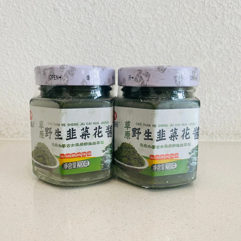荟朵野生韭菜花酱  200g*4瓶