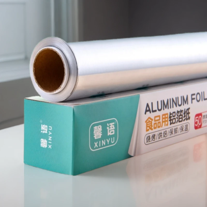 锡纸烧烤加厚烤箱专用纸大卷烘培商用家用一次性铝箔保温保鲜膜