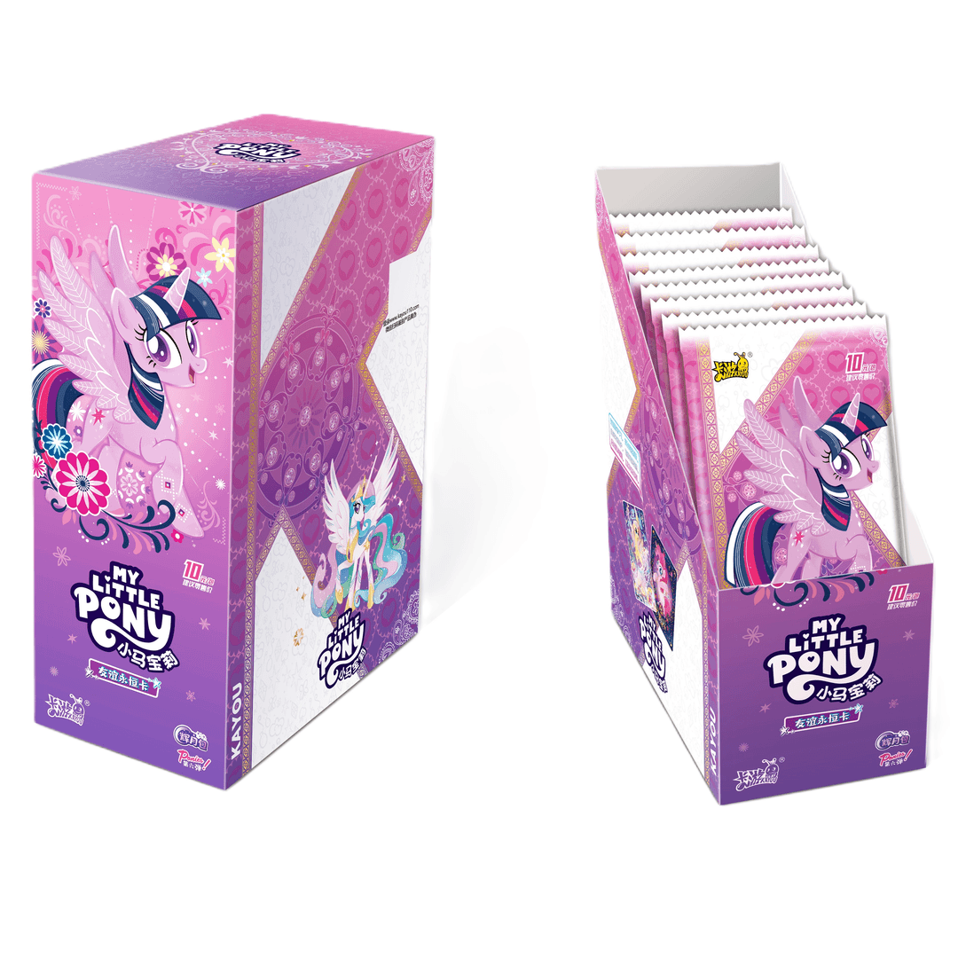 卡游【叠叠/抓小圆】小马宝莉辉月包6弹卡片正版收藏卡牌盲盒(代拆)