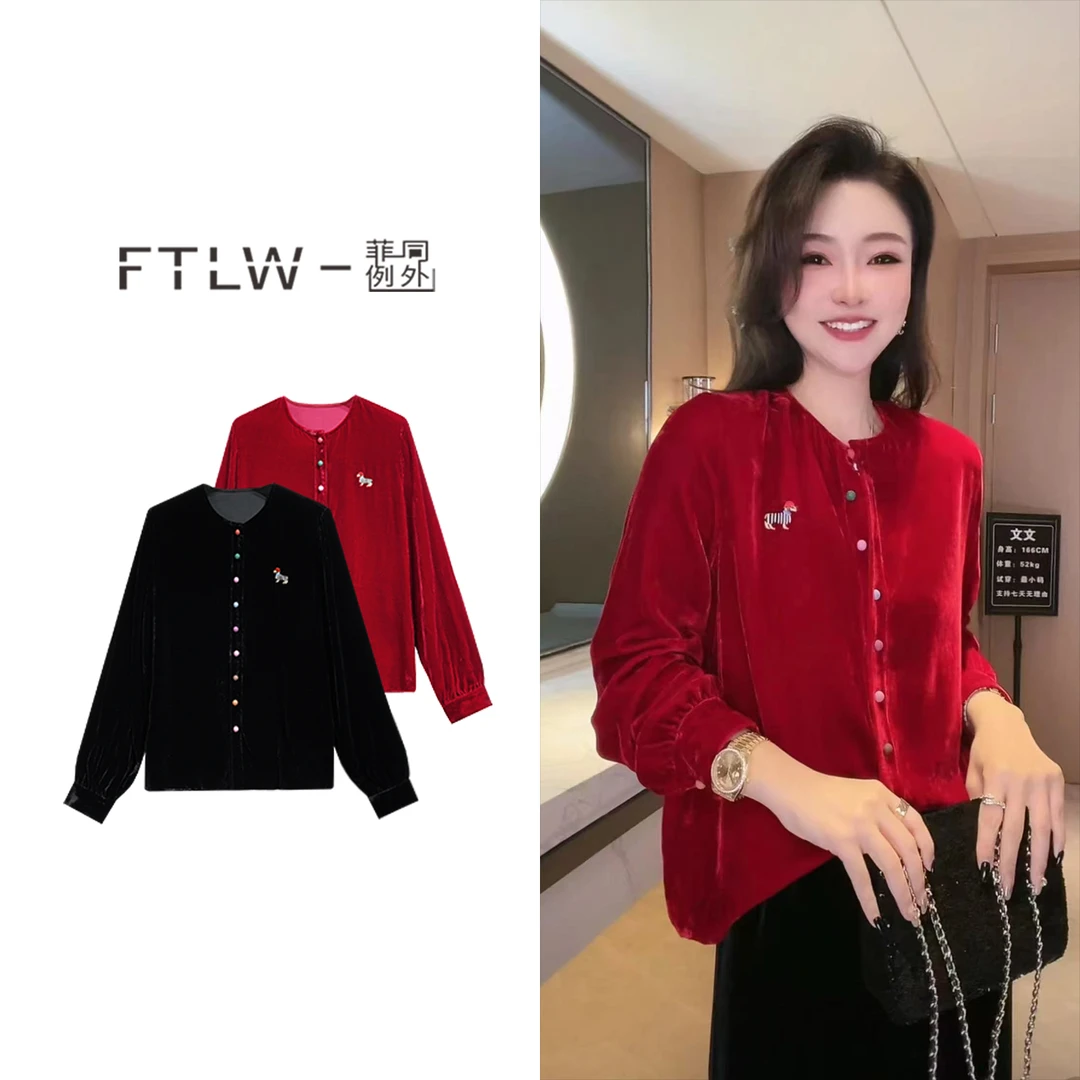 板熙FTLW-【极简系列】显瘦气质时尚休闲设计感上衣衬衫-3151