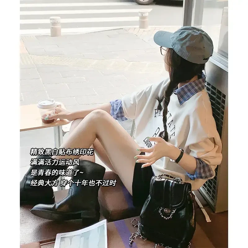 【现货】美洋MEIYANG悸动卫衣活力运动圆领宽松立体字母绣长袖上衣