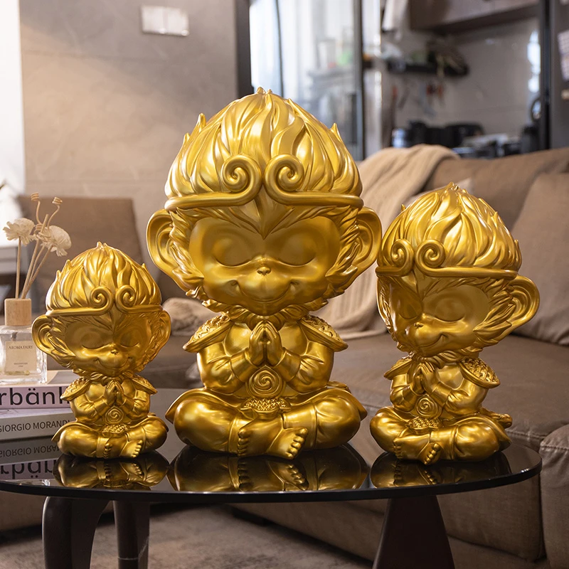 潮玩孙悟空大容量只进不出存钱罐客厅摆设储蓄罐2025新款可存可取