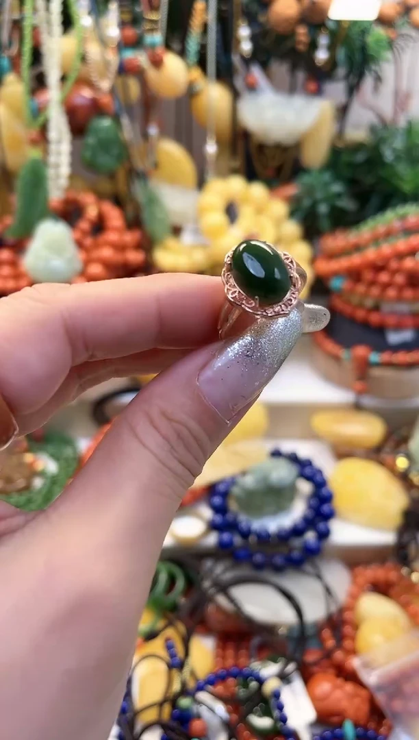 【闪购商品】和田玉戒指未镶嵌戒指