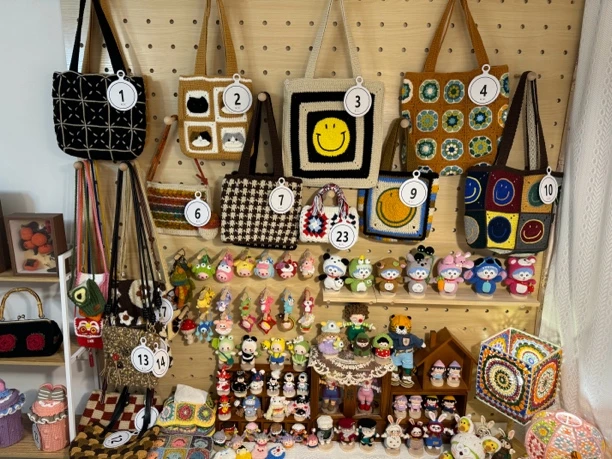 纯手工毛线编织成品