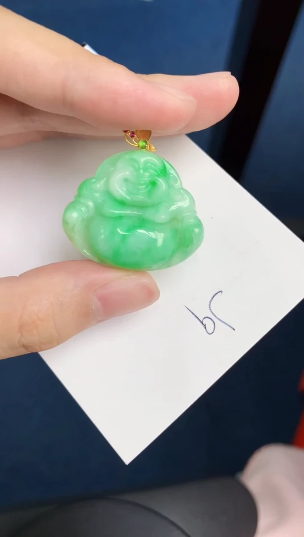 【闪购商品】翡翠颈饰18K金镶嵌000000000