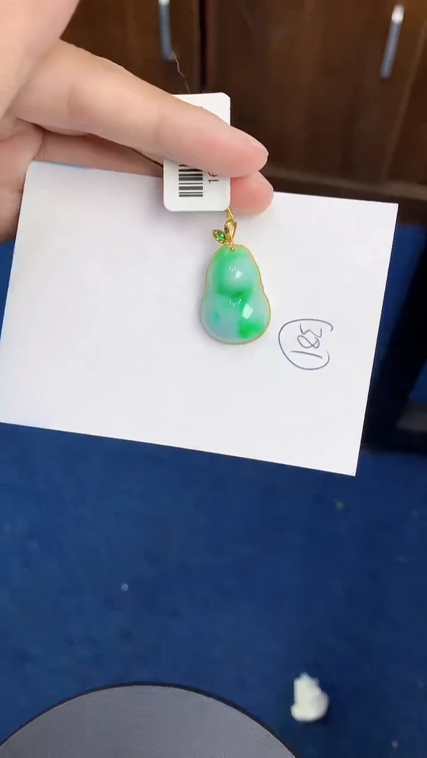 【闪购商品】翡翠颈饰18K金镶嵌000000000