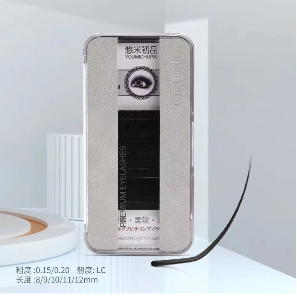 LC单根0.15 0.20 零触感 柔软舒适美睫师 美容院专用嫁接睫毛