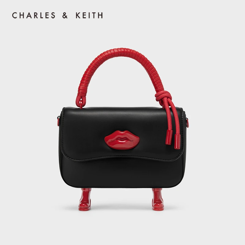 CHARLES & KEITH女士趣味撞色设计单肩包斜挎包【原】CK2-50781784
