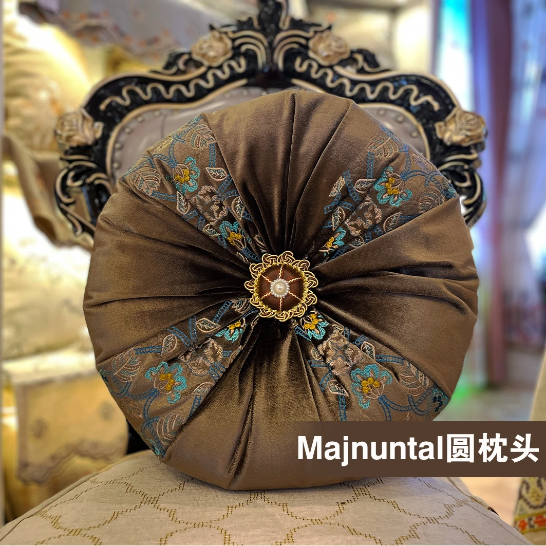 ROMANTIC/罗曼特品牌摩咯哥风格圆枕头