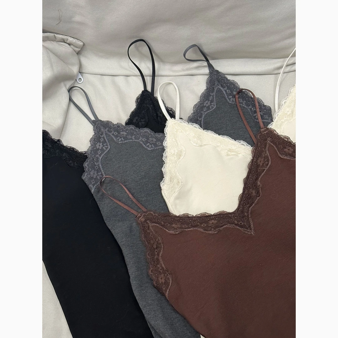 （青）小吊带背心女士内搭打底外穿美背文胸抹胸上衣2312XHBX0466