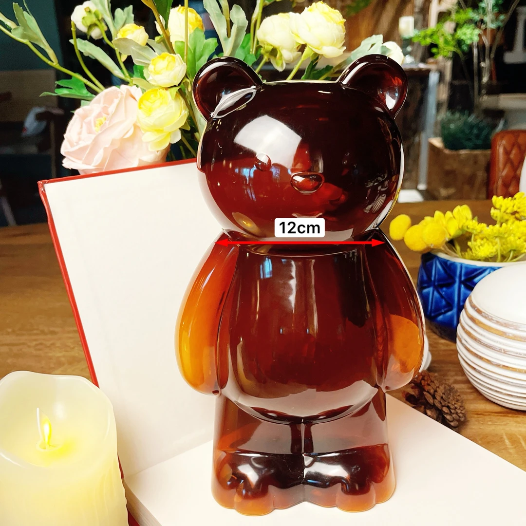 精致小熊存钱罐 家居装饰与储蓄 可爱好物创意桌面摆件童趣小帮手