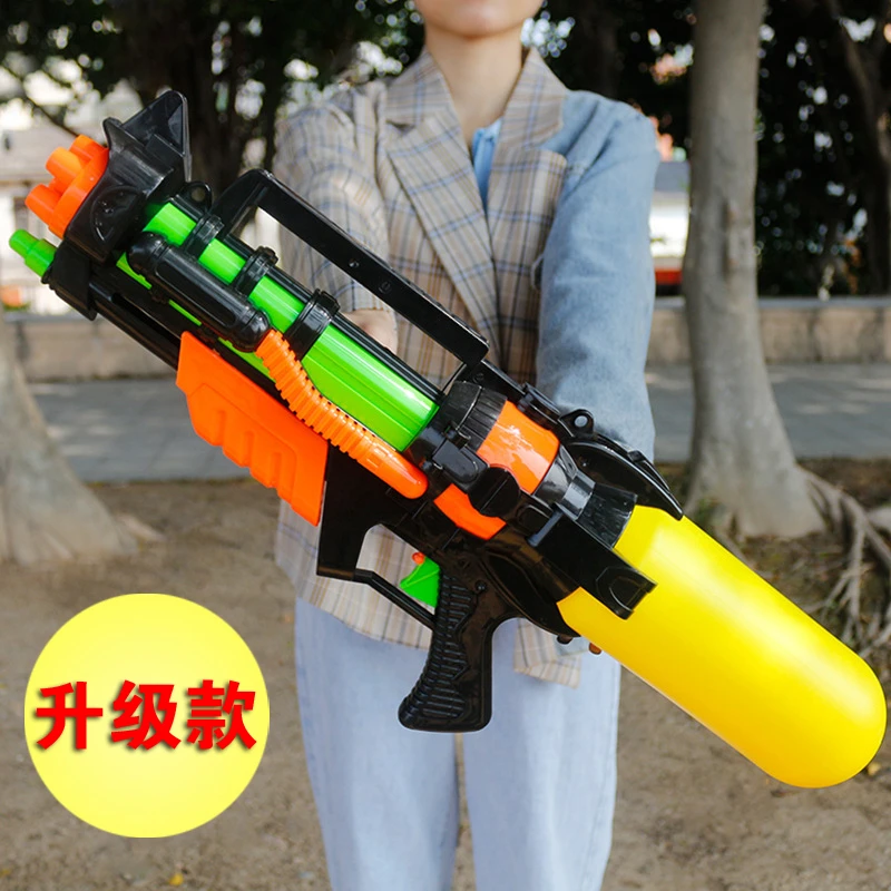 大容量水枪成人打水仗儿童玩具连发自吸往复式抽拉高压高压夏日