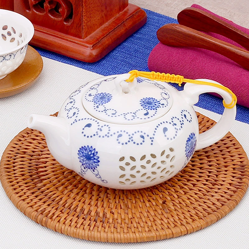 白瓷泡茶壶茶具西施壶陶瓷手工单壶功夫茶具家用会客大容量