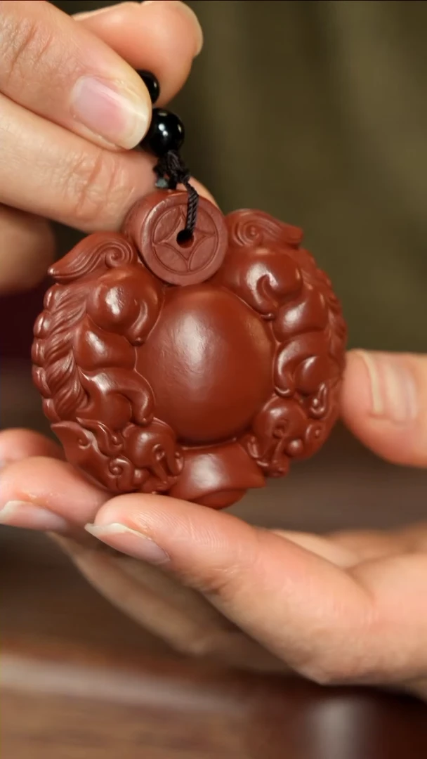 【闪购商品】紫砂茶壶时来运转手把件