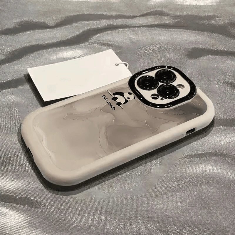 熊猫适用苹果iphone小米15/14/13promax防摔vivo华为oppo手机壳女