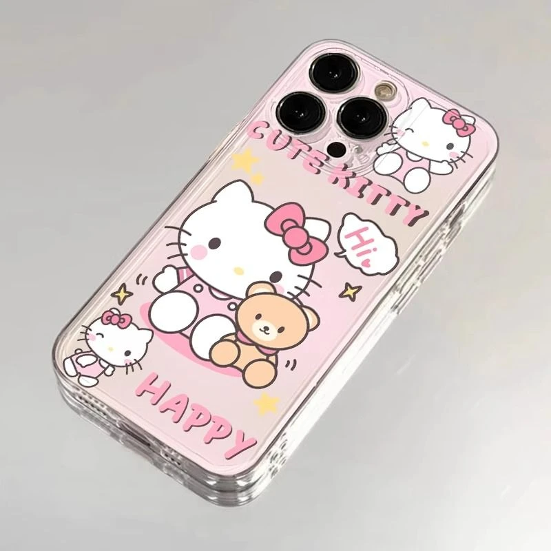 可爱凯蒂猫适用iphone15/14/13苹果手机壳女华为vivo小米oppo红米