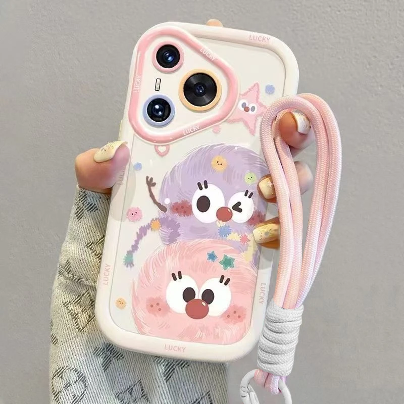 毛团适用苹果iphone小米15/14/13promax防摔vivo华为oppo手机壳女