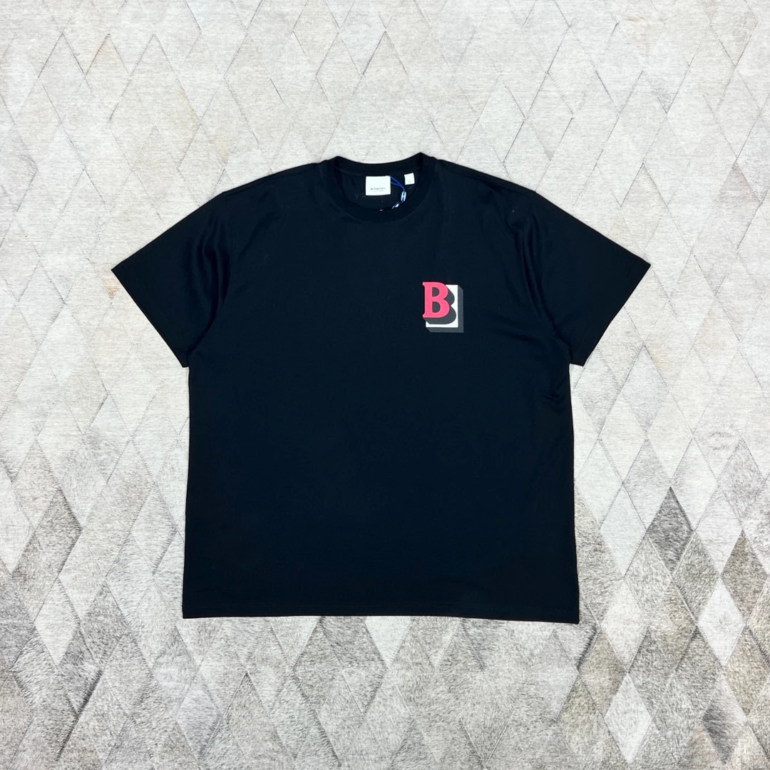 全新未使用 BURBERRY/博柏利 129122 博柏利休闲时尚短袖T恤