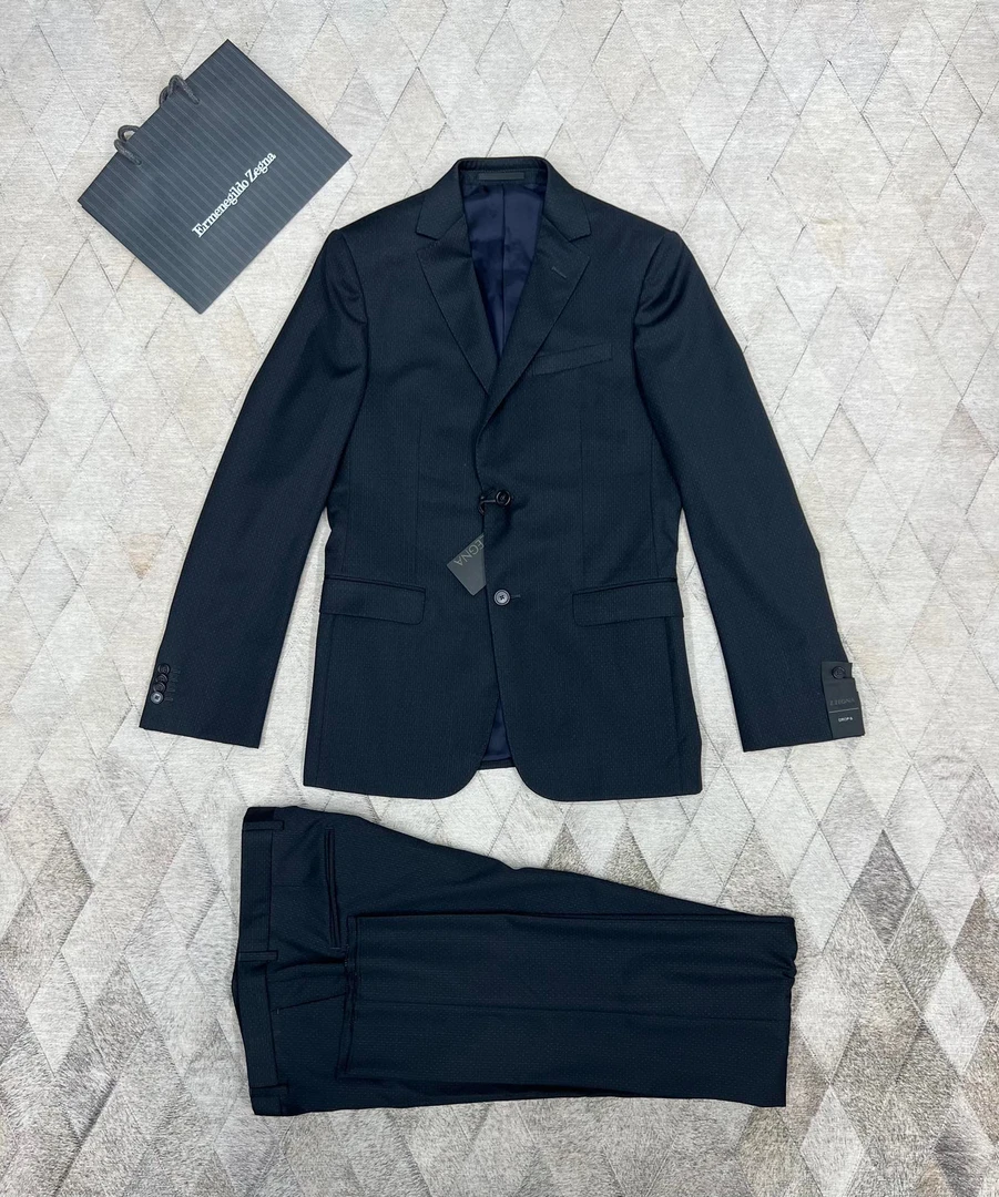 全新未使用 ErmenegildoZegna 130433  杰尼亚商务套装西服
