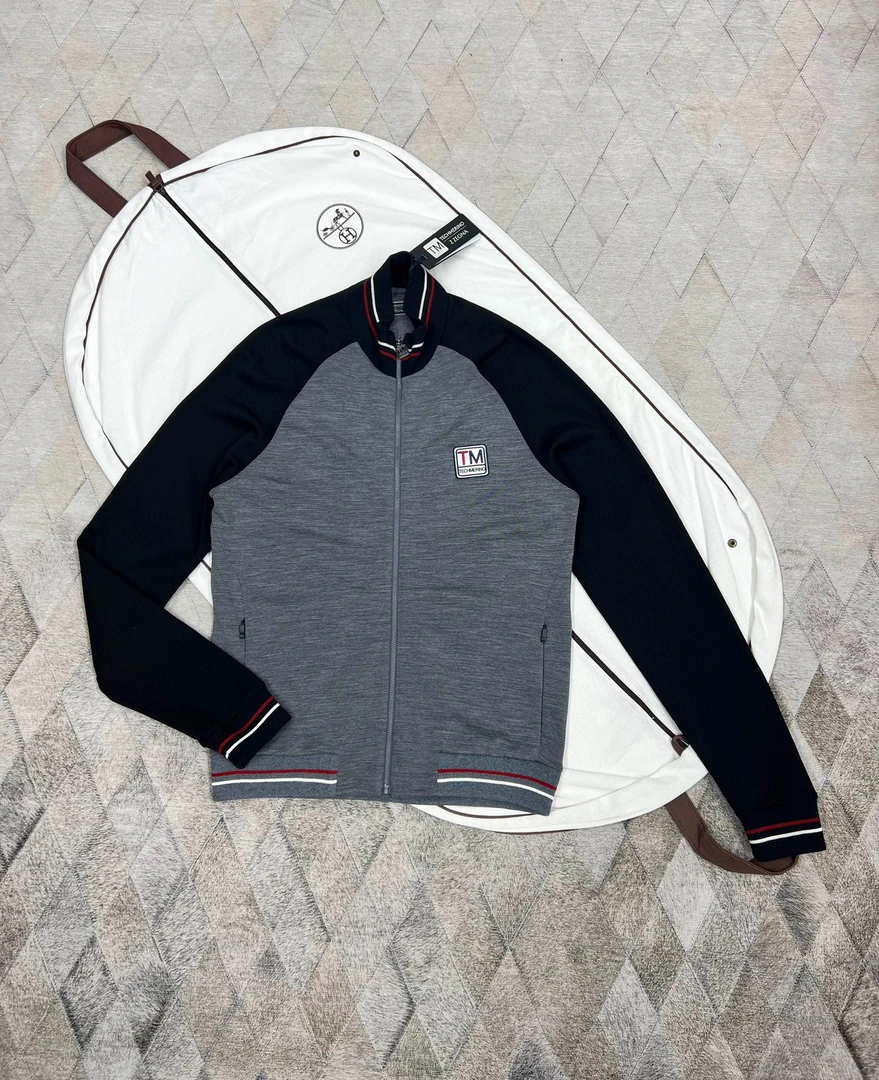全新未使用 ErmenegildoZegna 127495 杰尼亚TM系列羊毛夹克外套