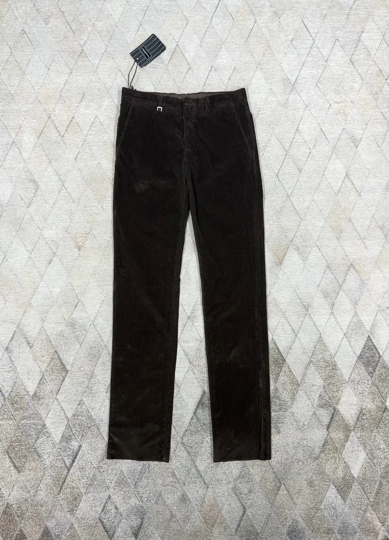 全新未使用  130972 杰尼亚主线灯芯绒休闲裤