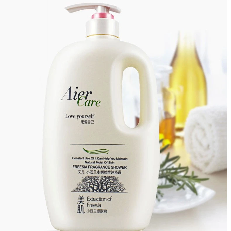 艾儿小苍兰香氛丝滑沐浴露持久留香大容量家庭装清爽正品男女士
