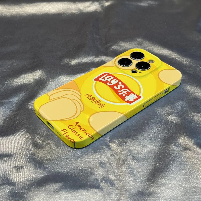 靓壳苹果15华为荣耀小米oppovivo乐事薯片新款趣味菲林15手机壳全