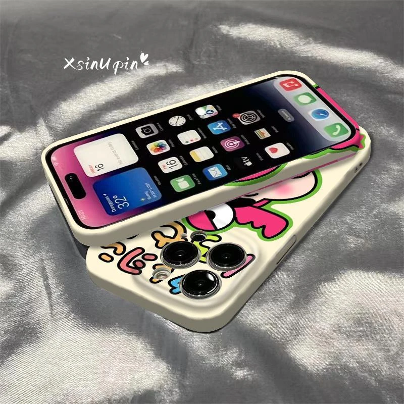 靓壳可爱呆萌小新适用苹果13promax菲林手机壳iPhone141211女xr硬